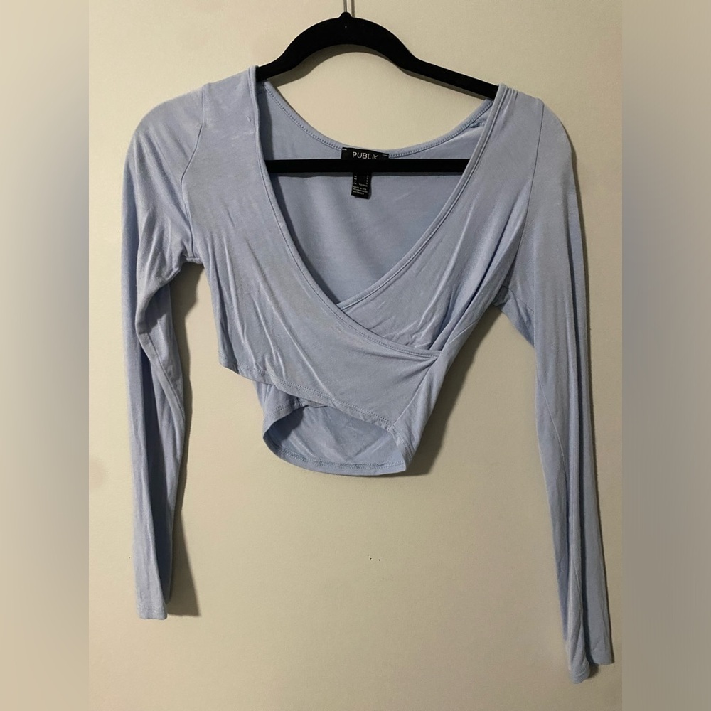 Publik Long Sleeve Crop Top